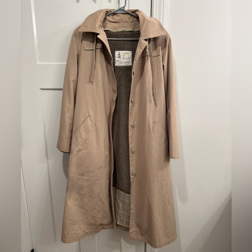 Vintage London Fog Trench Coat